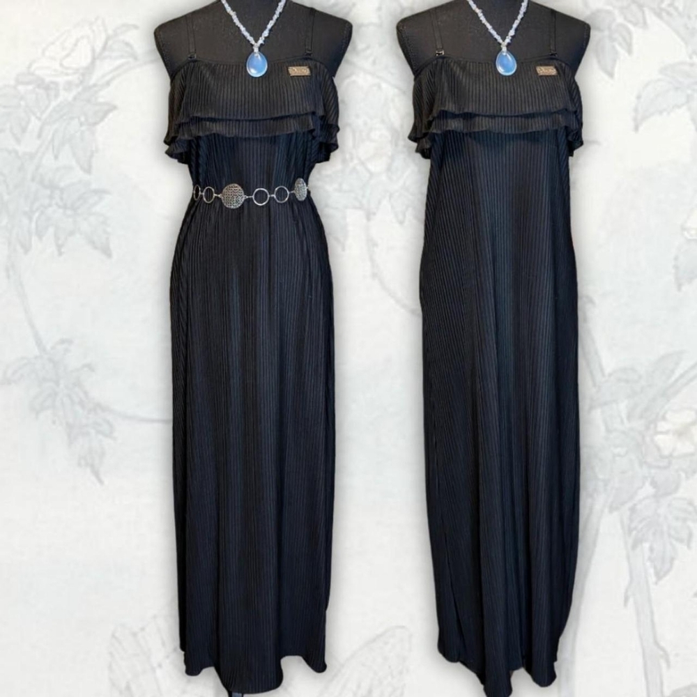 COOGI Black Maxi Dress
